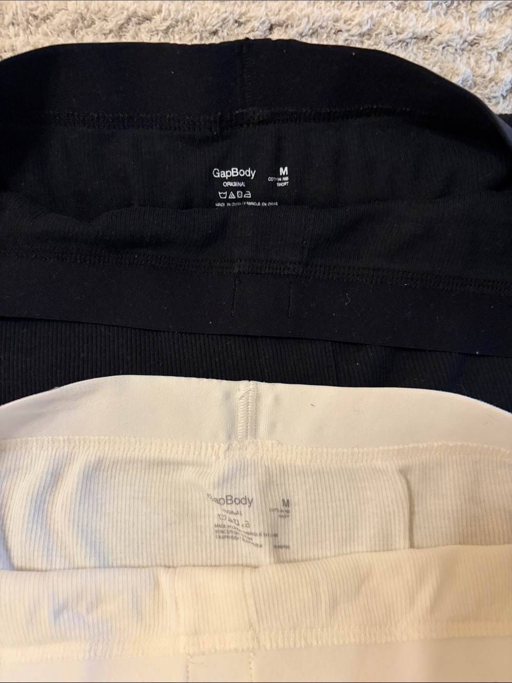 GAP Body Ribbed Boxer Briefs - Black & White - Picture 4 of 5
